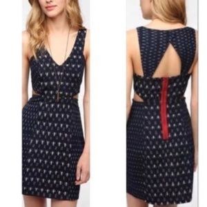 Staring at Stars Blue Cut Out Dress